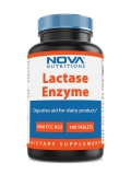 Nova Nutritions Lactase Enzyme 3000 FCC ALU Tablets 180 Ct for Digestive Support