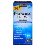 KS Fast Acting Lactase 180 Caplets for Digestive Support