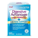 Digestive Advantage Lactose Defense Probiotic Enzyme Supplement 96 Capsules Pack of 3
