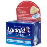 Lactaid Original Strength Lactase Enzyme Caplets 120 Ea 6 Pack