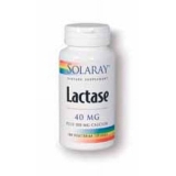 Solaray Lactase 40mg 100 Vegetarian Capsules - Digestive Health Support