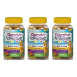 Digestive Advantage Kids Probiotic Gummies 60 Count Pack of 3 - Survives 50 Billion CFU