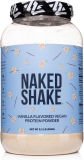 MCT Oil - Plant Based Shake for 30 Servings - Gluten & Soy Free - Non-GMO & No Artificial Sweeteners Vanilla Protein Powder with