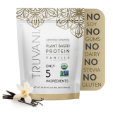 Truvani Vanilla Vegan Protein Shake Mix 10.47 oz