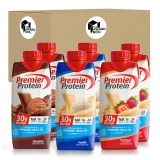 Premier Protein Shake Variety Pack Chocolate Vanilla Strawberry 11 Fl oz Pack of 6