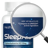 HealthA2Z Sleep Aid, Diphenhydramine HCl 50mg, 250 Softgels, Promotes Deeper Restful Sleep