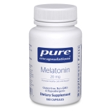 Pure Encapsulations High Potency Melatonin 20mg | Natural Sleep Support | 180 capsules