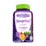 Vitafusion Sleep Well Gummy Vitamins, 60 Count - Natural Sleep Aid