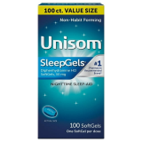 Unisom SleepGels Softgel Sleeping Pills, Nighttime Sleep Aid, 50 mg, 100 Count
