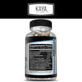 Kaya Naturals Sleep Support Formula with Melatonin - Mood & Stress Aid - 60 Capsules