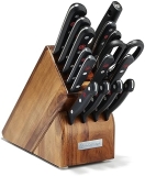 WÜSTHOF Gourmet 16-Piece Knife Set with Block - Top Quality Cutlery Collection