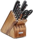 WÜSTHOF Classic 11-Piece Knife Block Set in Acacia Wood Finish