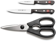 WÜSTHOF Gourmet 3-Piece Utility Knife Set - Versatile Kitchen Tools