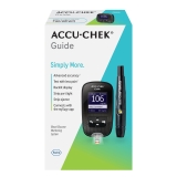 Accu-Chek Glucose Monitoring Kit for Diabetic Blood Sugar Tests: Guide Meter, Softclix Lancet Device, 10 Softclix Lancets