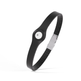 Divoti  Black Divoti CGM Sensor Cover Armband, Compatible with Freestyle Libre 3 - Trim-to-Fit Design