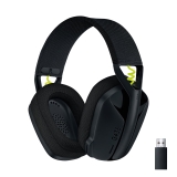 Logitech G435 Wireless Gaming Headset - Lightweight Over-Ear Headphones, Built-in Mics, 18h Battery Life, Dolby Atmos, PC/PS4/PS5/Mobile, Black