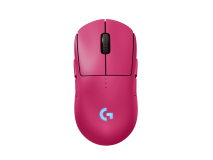 Logitech G PRO 2 Wireless Gaming Mouse, 44K DPI Sensor, USB-C Charging - Magenta