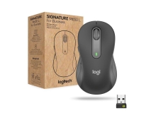 Logitech Signature M650 L Wireless Mouse with Logi Bolt + Bluetooth - SmartWheel, Globally Certified - Graphite