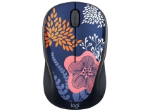 Logitech Limited Edition Wireless Travel Mouse - Optical - 2.4GHz - USB - 1200 dpi - Small Size"