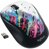 Logitech Wireless Ambidextrous Optical USB Mouse Black - Model 910-006828/3803