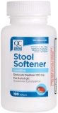 Quality Choice Stool Softener Laxative Softgels - 100 Count "2-Pack