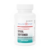 Docusate Sodium 250mg Soft Gels 100ct by Geri Care Extra Strength