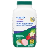 Equate Fruit-Flavored Chewable Fiber Tablets, Non-Prescription, 90 Count