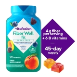 Vitafusion Fiber Well Fit Gummies, 90 Count - Packaging Varies