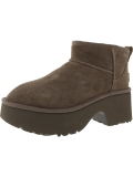 Ugg Women's Suede Mid-Calf Boots with Platform - Stylish & Comfortable
