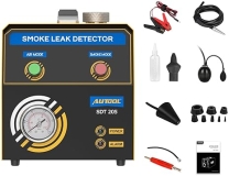 AUTOOL 12V Automotive Smoke Machine Leak Detector for Cars, Motorcycles, Trucks"