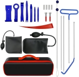 Tekeviss 22-Piece Stainless Steel Automotive Tool Set with 5th Wheel Pin Puller & Pull Hook