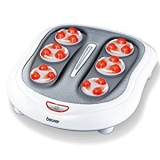 Beurer Shiatsu Foot Massager with 18 Rotating Massage Heads, Deep Tissue Relief & Heat Function - FM60