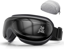 Bob and Brad EyeOasis 2 Heated Eye Massager for Migraines with Compression and Music - Ideal Gift for Mom and Dad