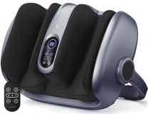 Shiatsu Foot Massager Machine with Heat, Vibration, Kneading - Ideal for Plantar Fasciitis, Neuropathy, Tired Muscles