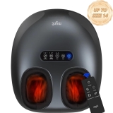 MYNT Shiatsu Foot Massager - Men's Size 14, Kneading & Rolling, Air Compression - Black