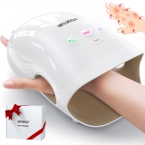 CINCOM Cordless Hand Massager with Heat, 7 Massage Balls - Pain & Finger Numbness Relief
