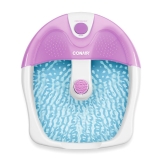 Conair Lavender/White Foot Spa with Vibration Massage for Relaxation