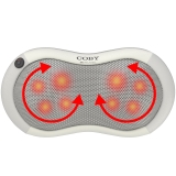 Coby Shiatsu Massage Pillow with Heat for Full Body Pain Relief
