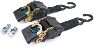Reese Powersports 43" Retractable Transom Tie Down Set - 2-Piece