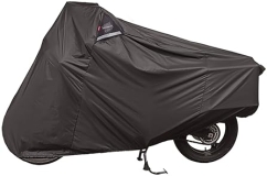 Dowco Guardian 51614-00 WeatherAll Plus Waterproof Motorcycle Cover: Black Adventure Touring