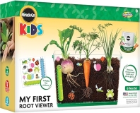Creative Kids Miracle-Gro My First Root Viewer STEM Kit for Kids - Educational Gardening Set with Soil, Seeds - Ages 6+, Multicolor