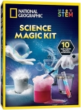 NATIONAL GEOGRAPHIC Magic Chemistry Set - Science Kit for Kids with Magic Tricks and STEM Experiments, Science Toys, Ages 8-12