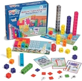 Hand2mind MathLink Cubes Numberblocks 1-10 Activity Set - Preschool Learning & Number Games