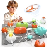 STEM Electronics Exploration Kit for Kids - 420+ Projects, 35 Circuit Parts, Educational Toy Ages 3-12