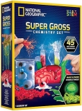 National Geographic Gross Science Kit - 45 Experiments - Brain Dissection, Slime Making, STEM Gifts - Halloween Activities - Ages 8-12