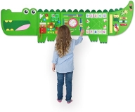 Montessori Busy Board for Kids - Sensory, Educational, Interactive Toy - Activity Cube - Daycare & Playroom Furniture - Travel Toy - Gift for Ages 3-6