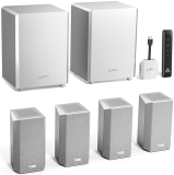 AWOL VISION ThunderBeat 4.2.2 All-Wireless Home Theater Sound System with Dual Subwoofers, Dolby Atmos & DTS Support