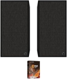 Klipsch The Nines Black 240W Powered Speaker Pair with 8" Woofer + 3-Year Amber Protection Plan