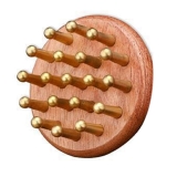 Wood Gua Sha Massage Comb for Meridian Therapy & Blood Circulation