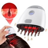 Scalp Oil Applicator with Hair Massager - Essential Oil Delivery, Waterproof, USB Charging